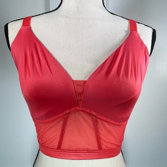 Cosabella Curvy Sardegna Sheer Italian Longline Mesh Bralette